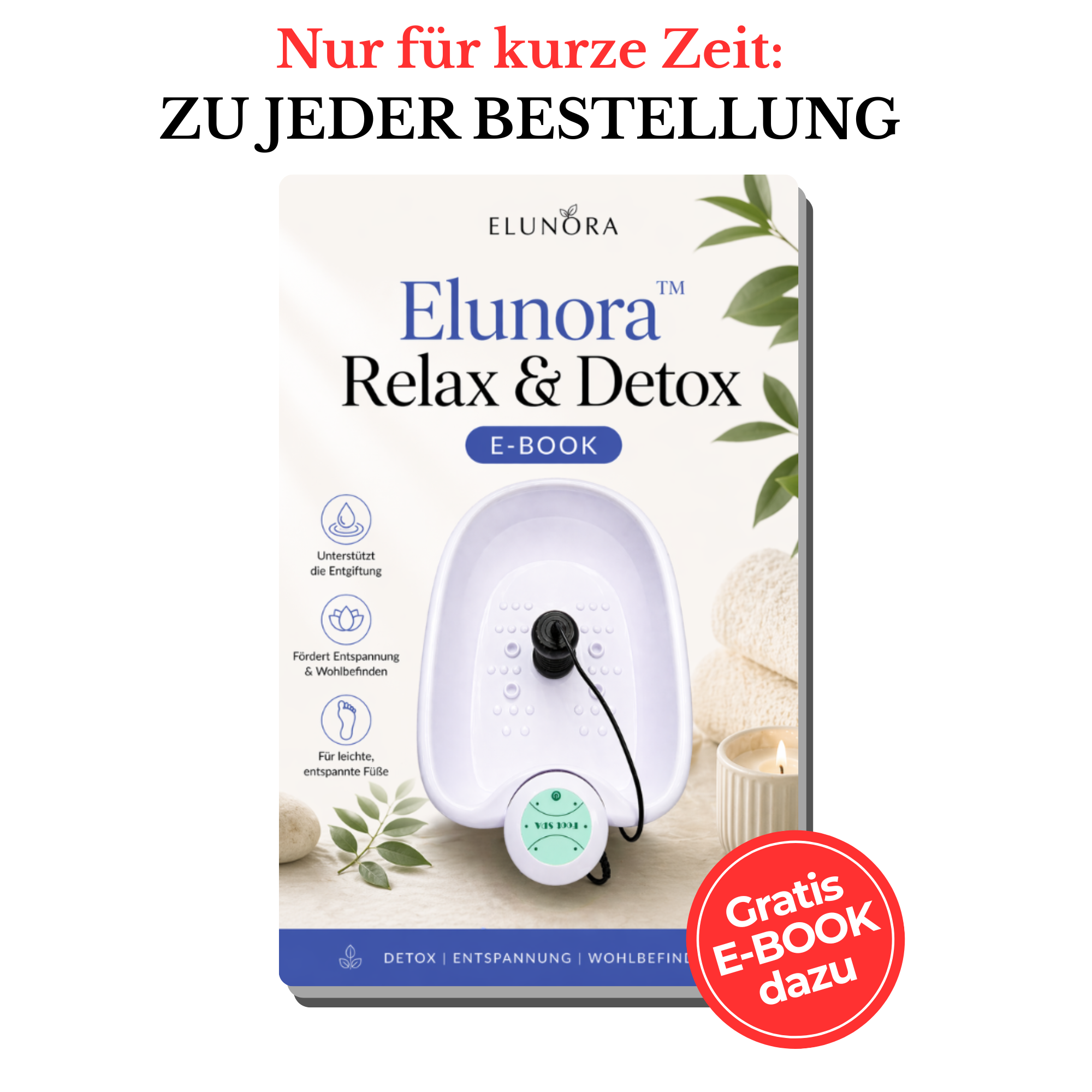 Elunora™ Regenerations-Fußspa