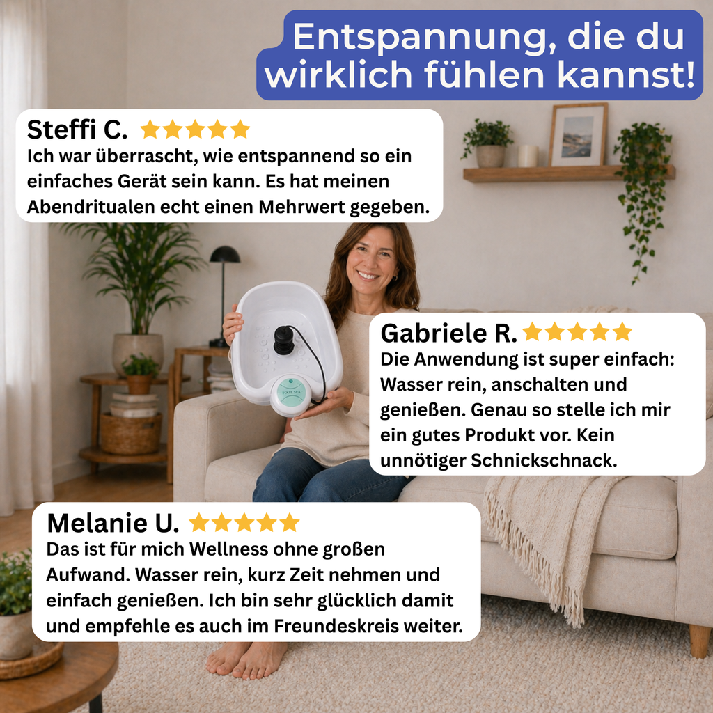 Elunora™ Regenerations-Fußspa